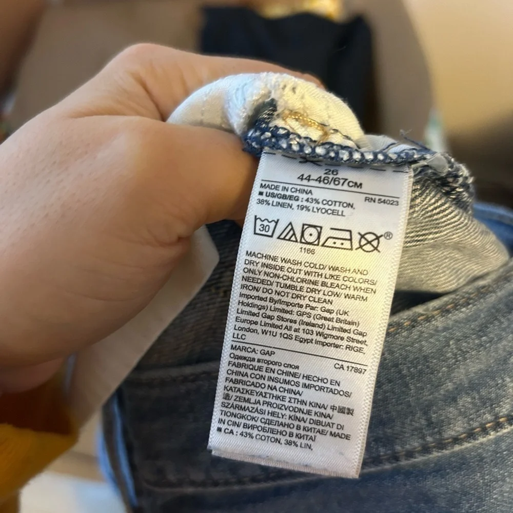 Gap Lightweight Distressed Denim Shorts